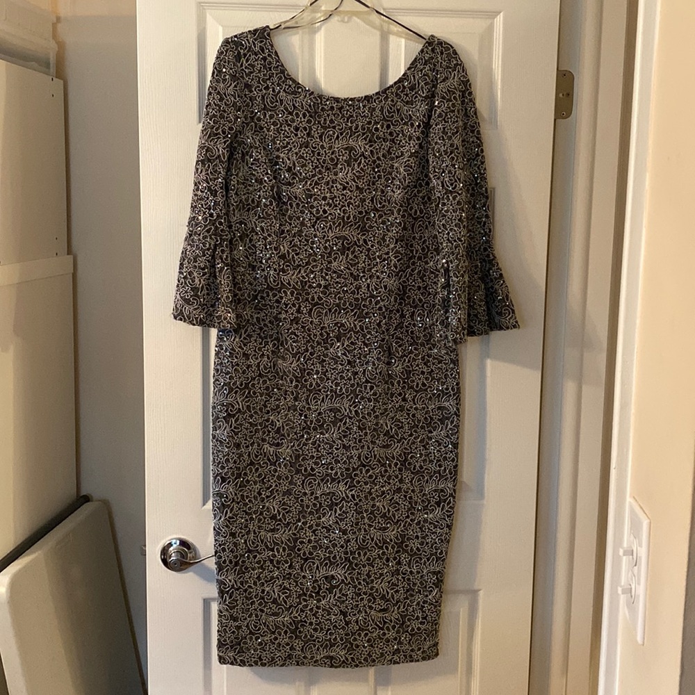 Alex Evenings Body Con Sequin dress